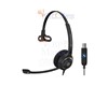 Micro Casque Filaire  Mono Ecouteur XXL Circle flex /arceau serre tete /micro antibruit/ Prot Acoust Activgard SC 230