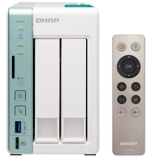 Serveur NAS 2 Baies Dual-core Intel Celeron 2.41GHz TS-251A