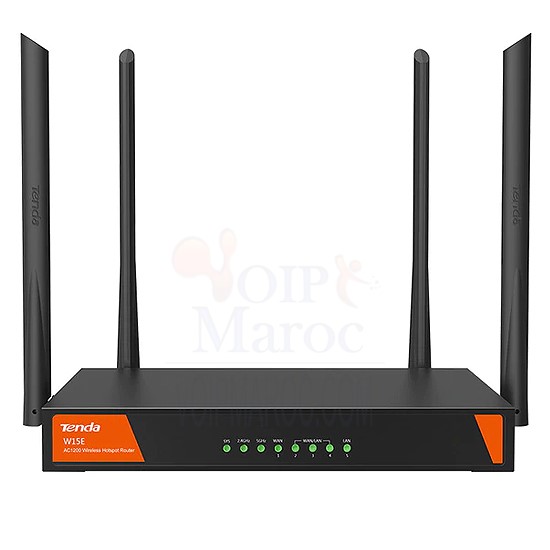 Routeurs sans Fil 1200Mbps Hotspots Wi-Fi AC1200 W15E