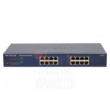 Switch Gigabit 16 ports rackable