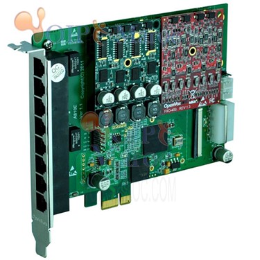 Carte Analogique PCI-E 8 Port FXO / FXS
