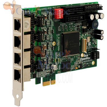 Carte ISDN BRI 4 Port PCI-E
