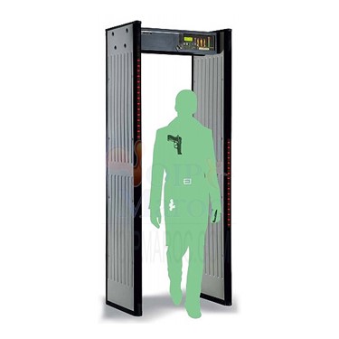 Detecteur De Metaux (Portique)  9 Zone